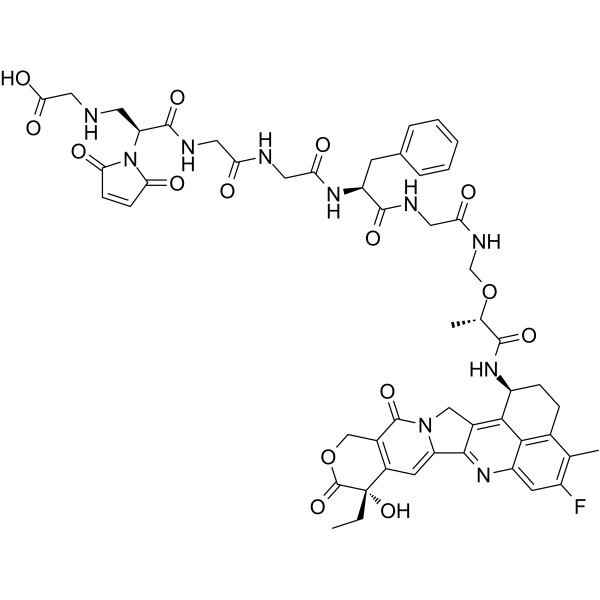 Gly-Mal-GGFG-Deruxtecan 2-hydroxypropanamide 2750623-07-3